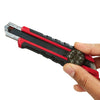 Milwaukee 18mm Snap Off Knife with Metal Lock and Precision Cut Blade