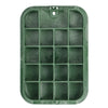 NDS 14 in. X 19 in. Rectangular Standard Series Valve Box Cover, Green Irrigation Control Valve