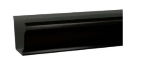 Amerimax Black Aluminum K Style Gutter