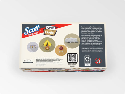 Scott® On-The-Go™ Pop-Up!® Cloths