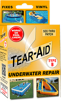 Tear-Aid Retail Kit Options – Underwater Repair Orange Kit: Patch Type B English Only