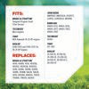 Oregon Oil Filter for Riding Mowers, Fits Briggs & Stratton Vanguard, Tecumseh, and Toro with Kawasaki engines (R-83-013)