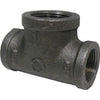 STZ Industries Black Malleable Iron Fittings Reducing Tee