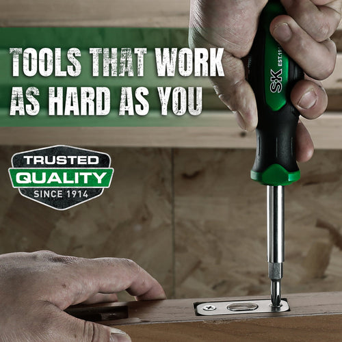 SK Tools 6-in-1 Screwdriver
