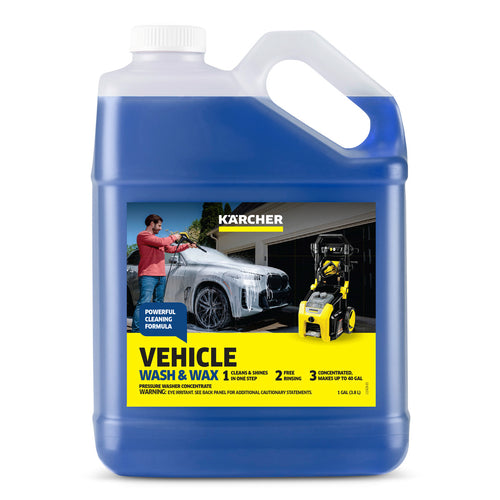 Karcher  Vehicle Wash & Wax, 1 Gal, Pressure Washer Soap