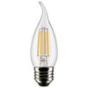 Satco S21852 5.5CA10/LED/927/CL/120V/E26/2C