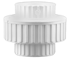 Boshart White PVC Schedule 40 Fittings Slip Union