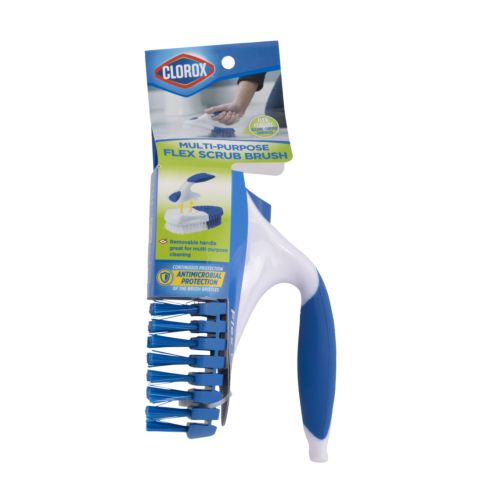 Clorox Flex Scrub Brush with Removable Handle