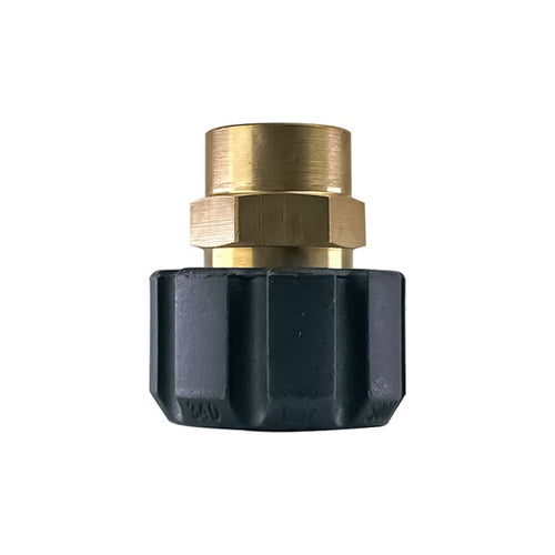 BluBird Blu Shield 3/8 Female Pipe Thread x Female Metric Pressure Washer Adapter