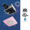 Broan-NuTone® 110 CFM, 1.5 Sones ChromaComfort™ w/ Sensonic™ Bluetooth® Speaker