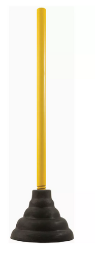 Plumb Craft Master-Flex Yellow Plunger with Flange