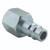 Milton HIGHFLOWPRO® 3/8 FNPT V-Style/Euro Interchange Steel Air Plug Fitting (High Volume Low Pressure Application)