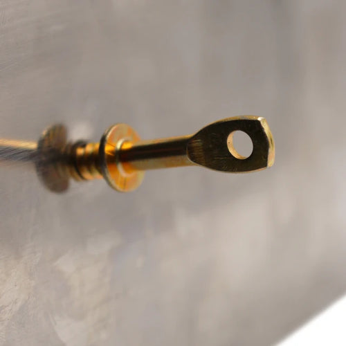 ToolPro 1/4 in. x 2 in. Self-Tapping Eye Lag Screws - 100 Pack