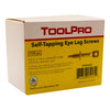 ToolPro 1/4 in. x 2 in. Self-Tapping Eye Lag Screws - 100 Pack