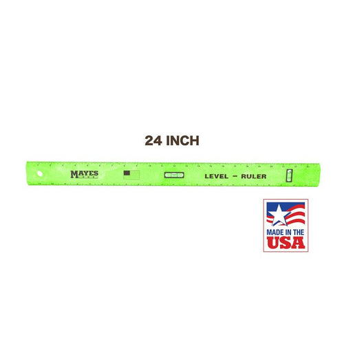 Great Neck Mayes 10743 Polystyrene Level Rule (24 Inch)