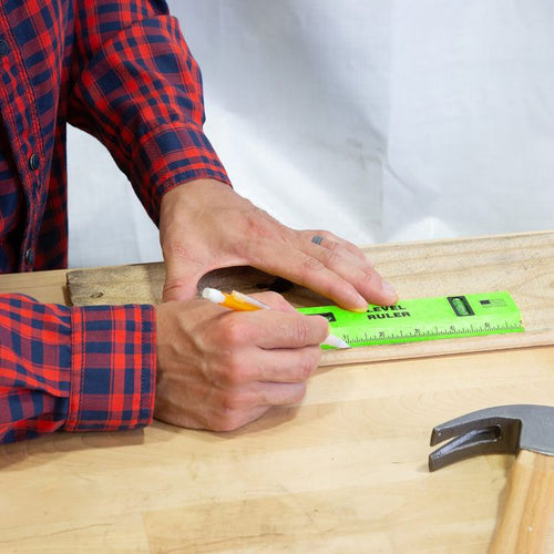 Great Neck Mayes 10742 Polystyrene Level Rule (12 Inch)