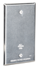 Southwire 1-Gang Weatherproof Blank Cvr W/Gskt Wht