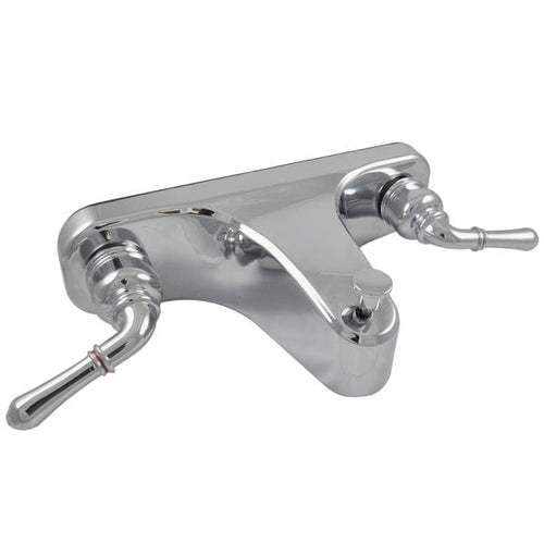 Danco 8 in. Mobile Home Off-Set Tub/Shower Faucet with Lever Handles in Chrome
