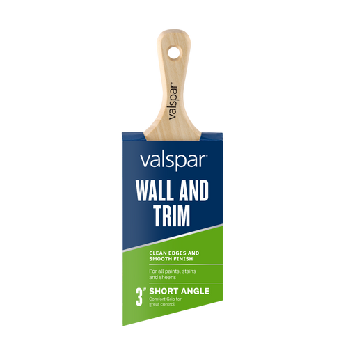 Valspar® Wall and Trim Short Angle 3-in Brush