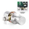 Premier Lock Passage Knob Tulip Style 6 in 1 Drive In Latch Mobile Home