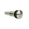 Danco Decorative Push-Button Sink Drain without Overflow in Brushed Nickel