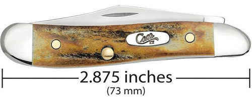 Case Genuine Stag Peanut