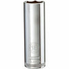 Metric Deep Socket, 6-Point, 1/2-In. Drive, 18mm