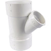 Charlotte Pipe 3 In. x 1-1/2 In. Schedule 30 DWV Reducing PVC Wye