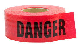 C.H Hanson Barricade Tape-DANGER 500'x3