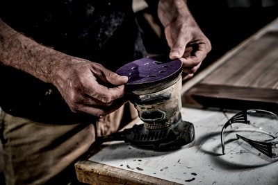 3M Ultra Durable 5 in. Ceramic Hook and Loop Sanding Disc 120-grit Medium, 5-Pk DISC5IN5PK120