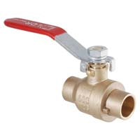 LDR Industries Brass Ball Valves - Sweat 3/4