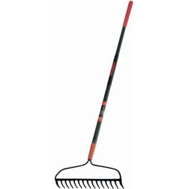 Bow Rake, Fiberglass, 60-In. Handle