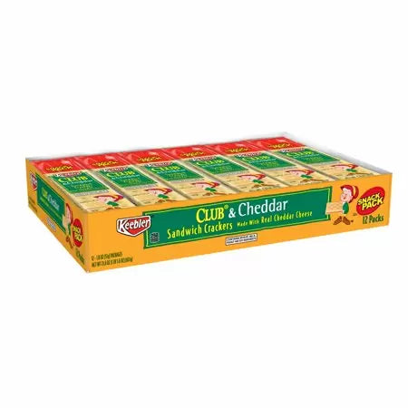 Keebler Club & Cheddar Sandwich Crackers