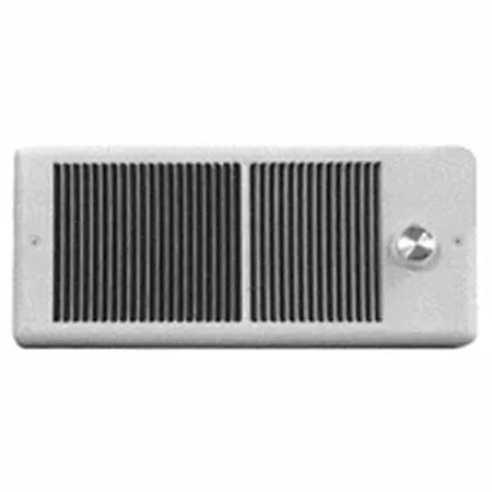 TPI 4300 Series Low Profile Fan Forced Wall Heater With Wall Box 1500 Watts, 240 V