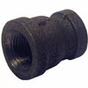 Mueller Black Reducing Coupling 150# Malleable Iron Threaded Fittings 1/2 x 1/8
