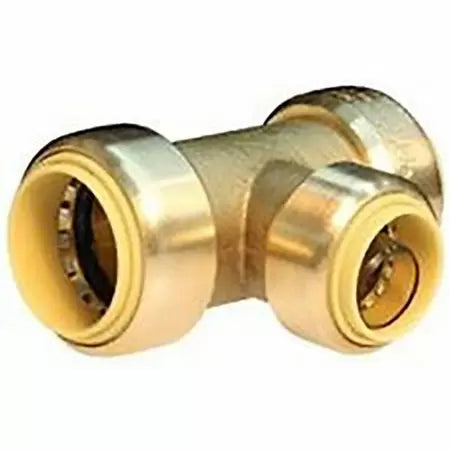 Probite 3/4” x 3/4” x 1/2” Reducing Tee Brass