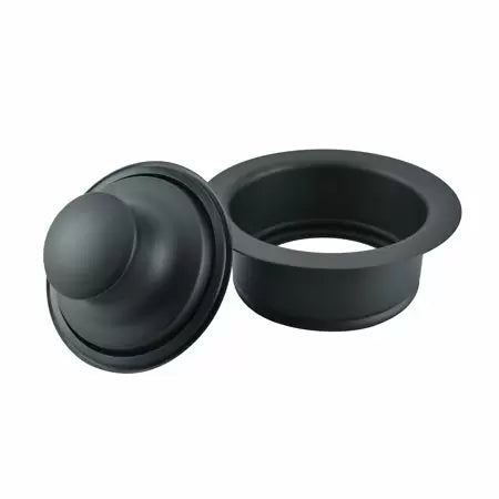 Keeney Garbage Disposal Flange and Stopper, Black 4