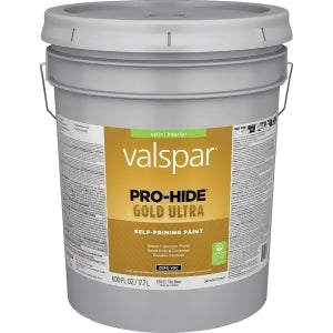Valspar® Pro-Hide® Gold Ultra Interior Self-Priming Paint Satin 5 Gallon Tint White