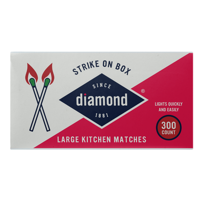 Diamond® Strike On Box Matches 300 Ct