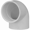 Pipe Elbow, Slip x Slip, 90-Degree, 3-In.