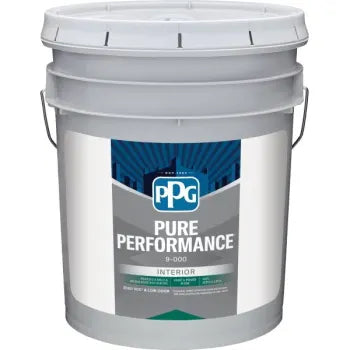 PPG Architectural Finishes Pure Performance® Latex Eggshell Paint, 5 Gallons White Pastel (5 Gallons, White Pastel)