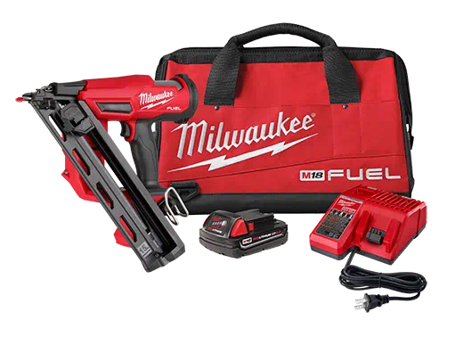 Milwaukee® M18 FUEL 15 Gauge Finish Nailer Kit