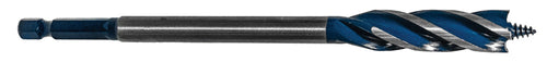 Century Drill And Tool Speed Cut Auger Bit 7/16″ Overall Length 6″ Flute Length 1-3/4″ Shank 1/4″