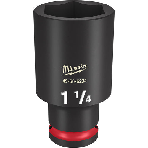 Milwaukee SHOCKWAVE Impact Duty™ 1/2 x 1-1/4 Drive 6 Point Sockets