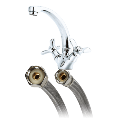 Fluidmaster Faucet Water Supply Connector 3/8 x 1/2 x 12