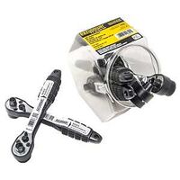 Easypower Socket Adapters Ratchets 1/4” Bit Holder with 3/8 Hex Square Drive 6” Long