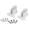 2-Pack White Wall Shelf Bracket