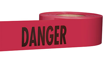 Empire Level 1000' Red Barricade Tape Danger (1000', Red)