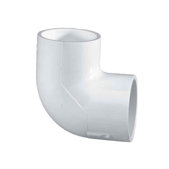 Thrifco 8114074 1-1/4 Inch x 1-1/4 Inch Slip x Slip PVC 90 Degree Elbow SCH 40 (1-1/4 Inch x 1-1/4 Inch)