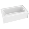 Delta Classic 500 Bathtub 60X32 Right Drain In High Gloss White